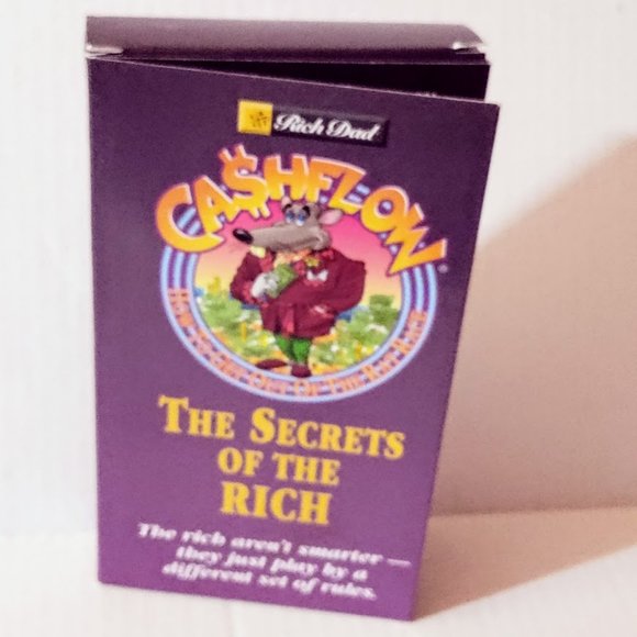 Rich Dad CashFlow The Secrets of The Rich VHS Tape - Picture 1 of 4